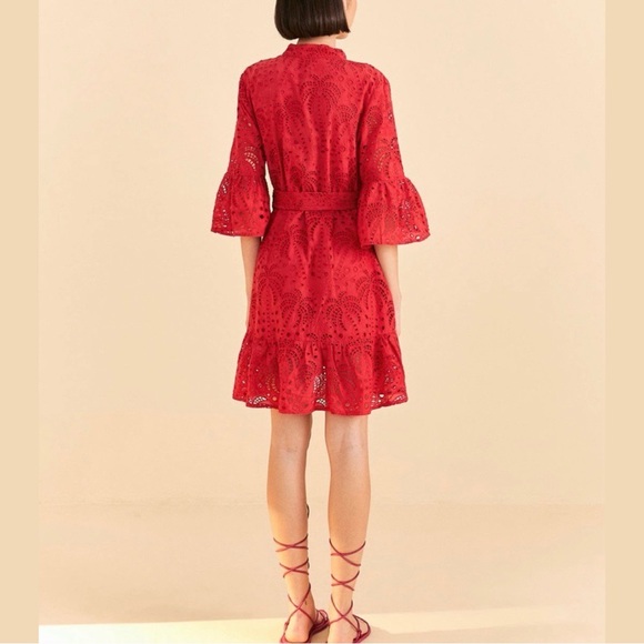 FARM Rio Red Mini Dress - Picture 14 of 14